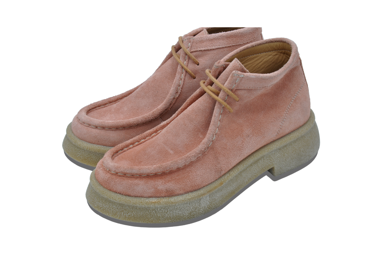 Women's Ankle Boots JL150/24 Suede Nude